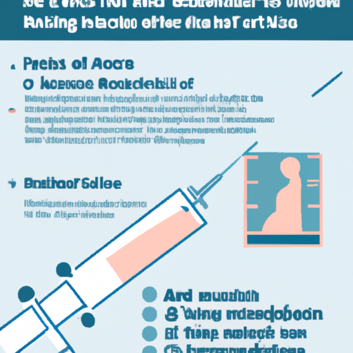 3. An infographic detailing the potential risks and precautions of needle free injections.